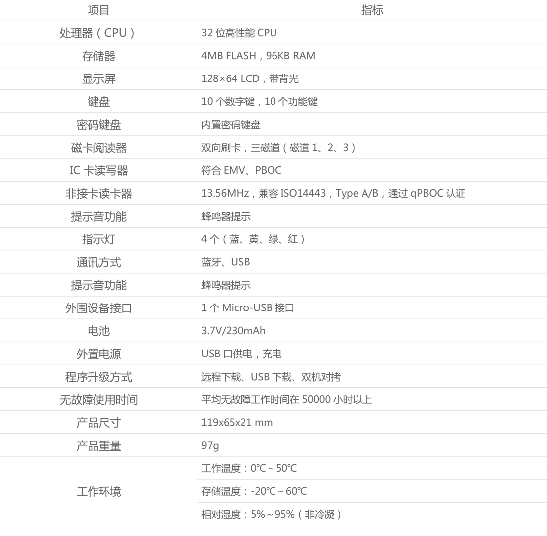 新型支付终端 K206